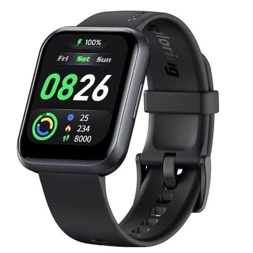 Oraimo Watch 2 Pro OSW-32 Smart Watch With Black Silicone Strap