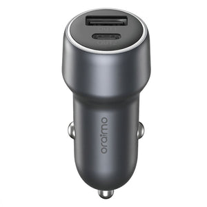 Oraimo Bullet 48 OCC-73D Car Charger Type-C +  USB 48W Fast Charging - Black