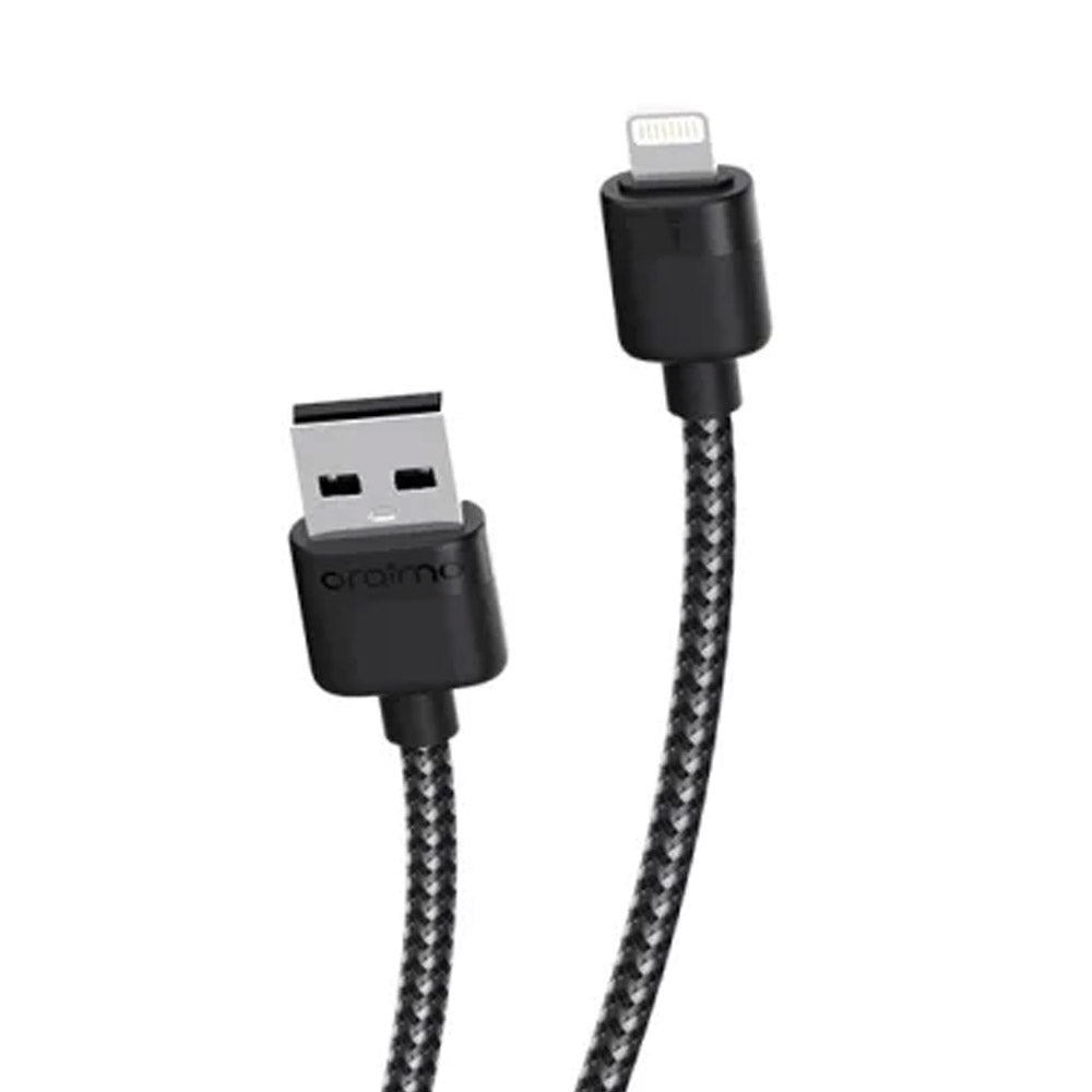 Oraimo DuraLine 3 OCD-L32 USB To Lightning Cable 2A 1m - Black