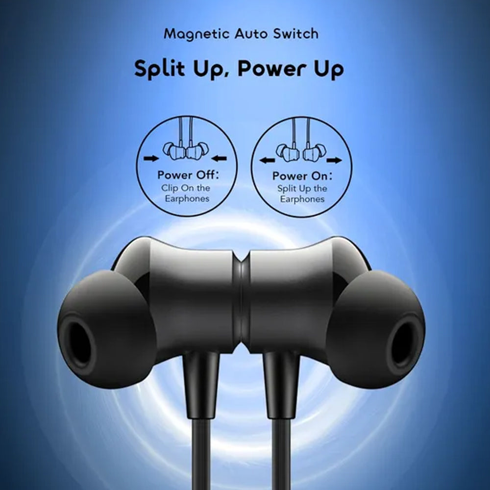 سماعة أذن لاسلكية اورايمو Necklace 5 OEB-611 Neckband - أسود