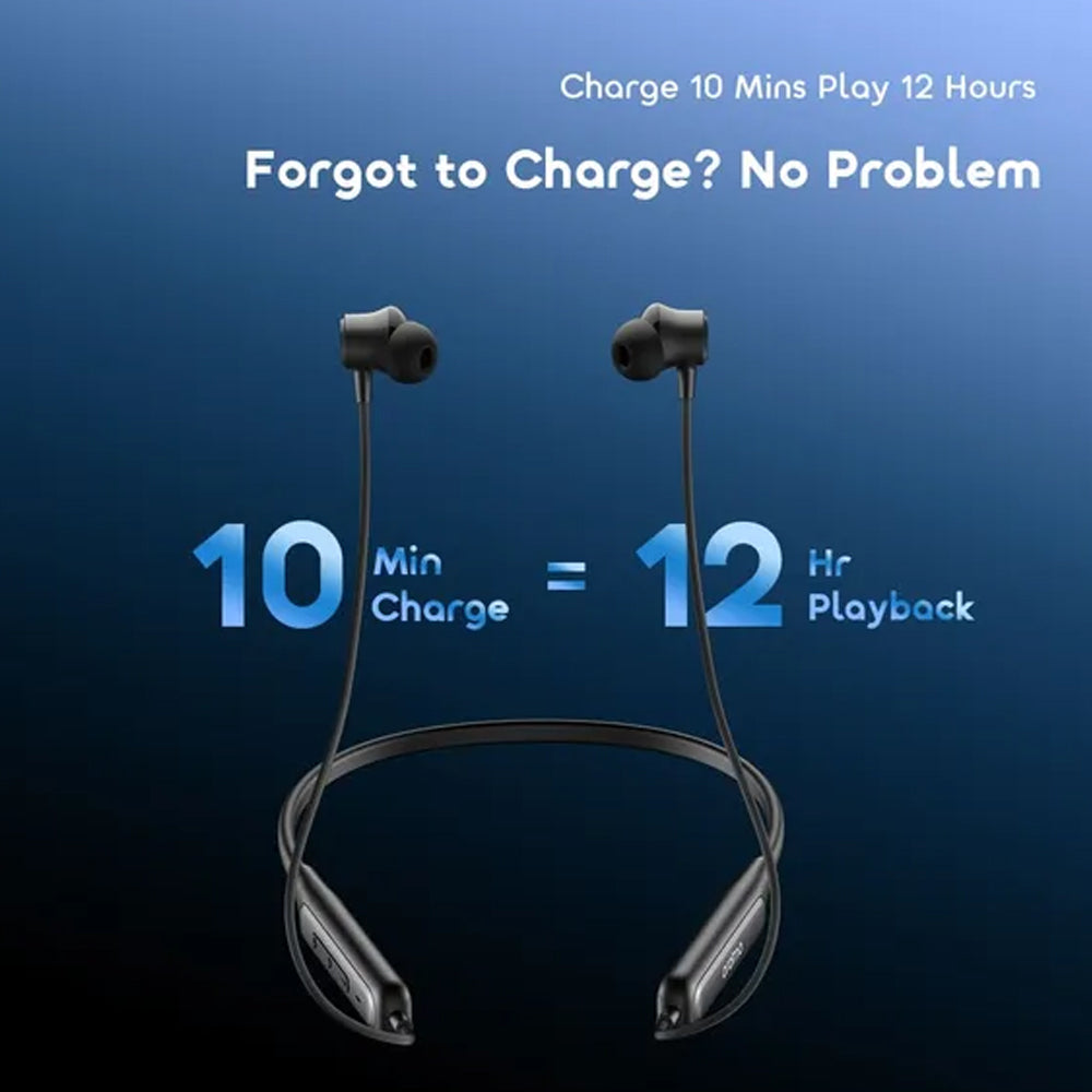 سماعة أذن لاسلكية اورايمو Necklace 5 OEB-611 Neckband - أسود