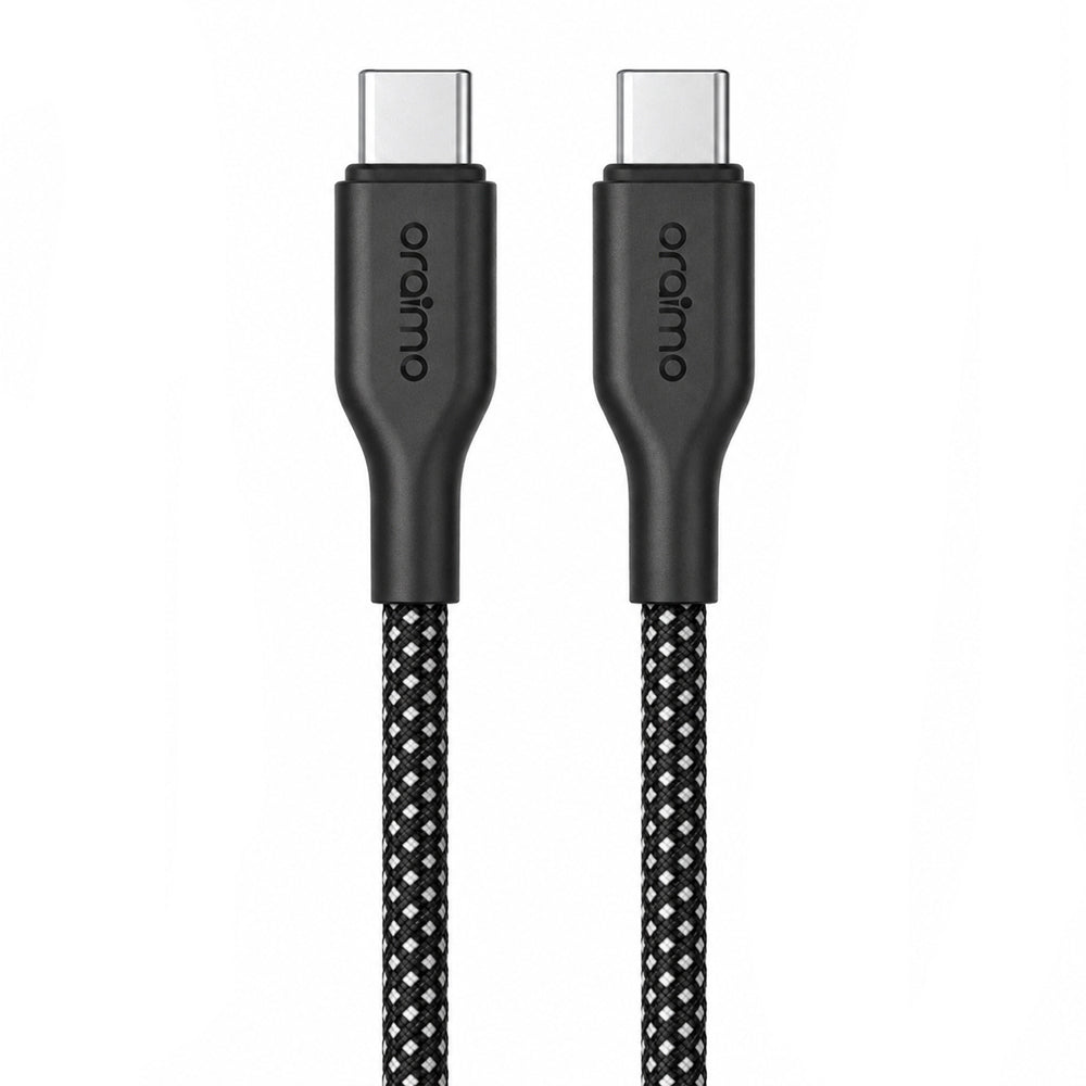 Oraimo OCD-152CC Type-C To Type-C Cable 3A 60W Fast Charging 1m
