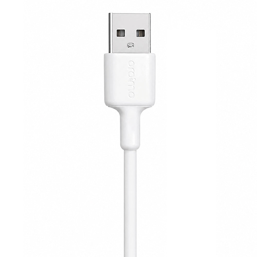 Oraimo RobustLine OCD-114L USB To Lightning Cable 2A Fast Charging 1m - White
