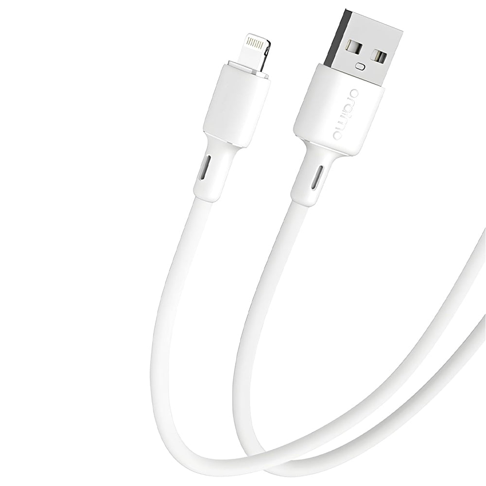 Oraimo RobustLine OCD-114L USB To Lightning Cable 2A Fast Charging 1m - White