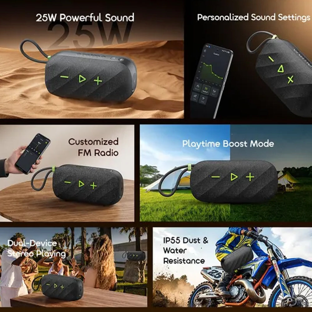 سبيكر بلوتوث متنقل اورايمو SpaceBox Active OBS-680 