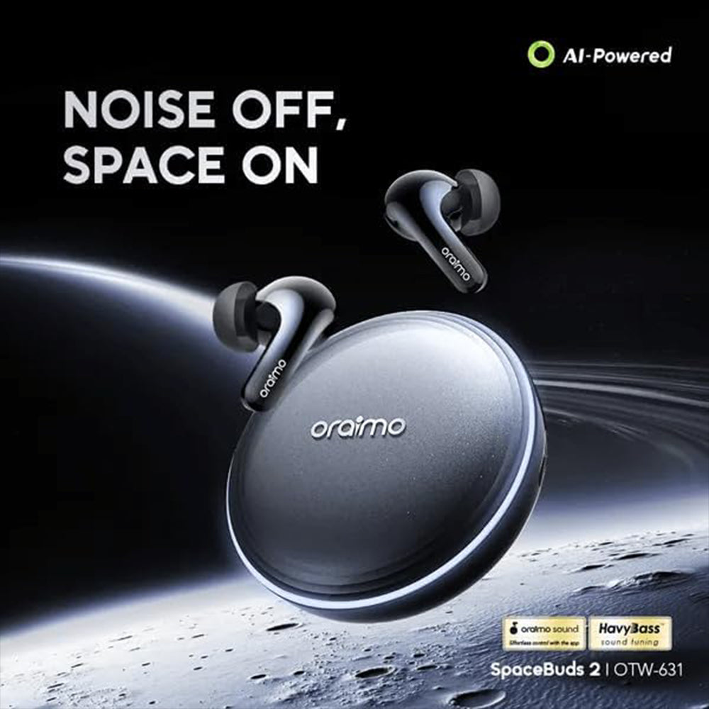 ايربادز اورايمو SpaceBuds 2 OTW-631 - رمادي داكن