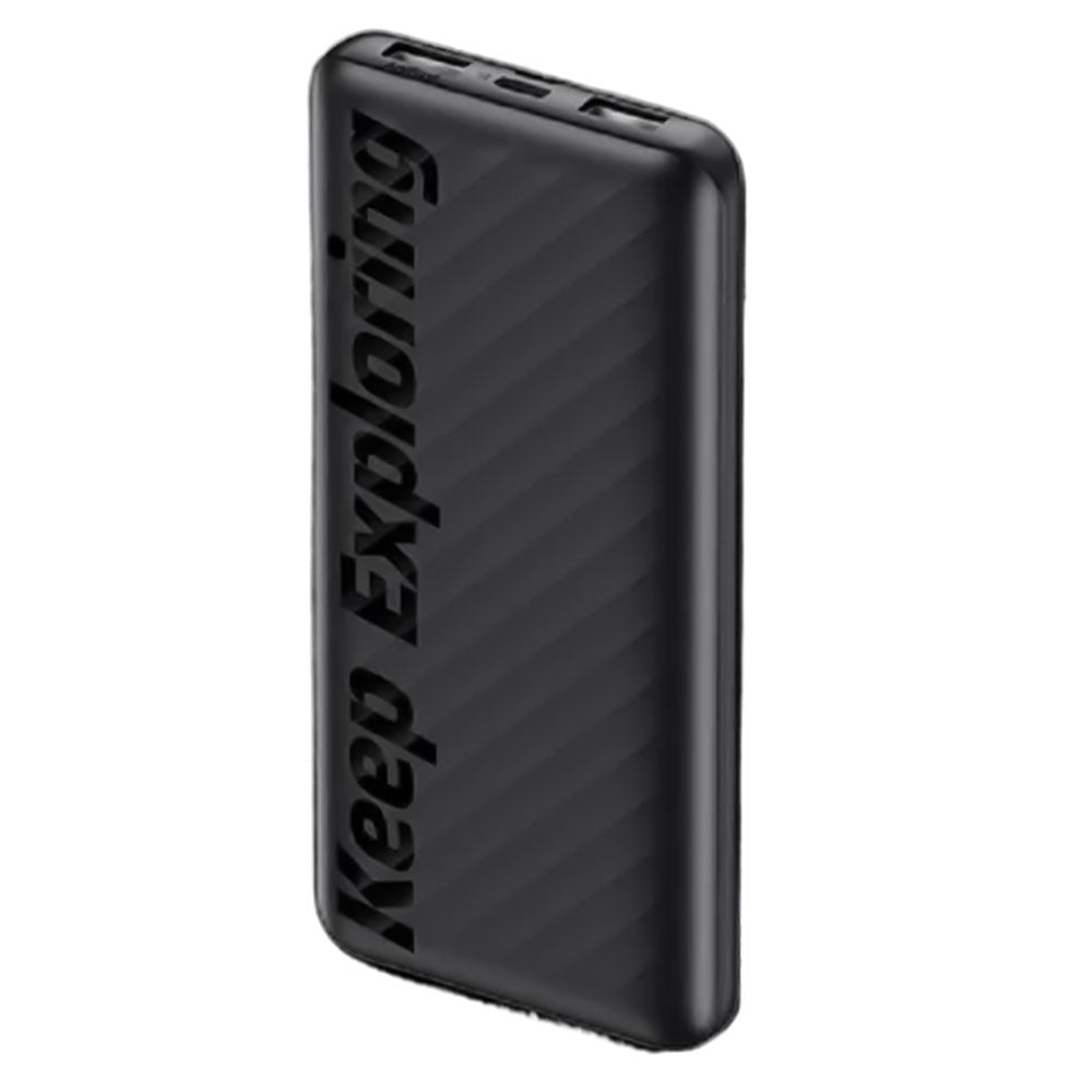 Oraimo Toast 10 OPB-P118D Flash Power Bank 2x USB + Type-C + Micro Fast Charging 10000mAh - Black
