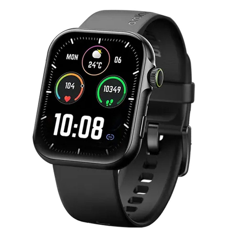 Oraimo Watch ES 2 OSW-810 Smart Watch With Silicone Strap - Black