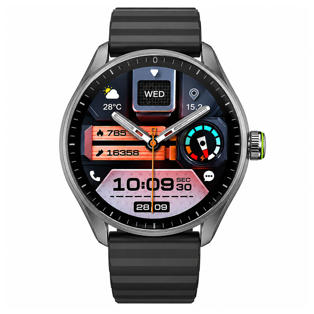 ساعة سمارت اورايمو Nova 2R Lite OSW-824 هيكل أسود مع سوار سيليكون أسود