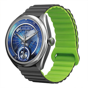 ساعة سمارت اورايمو Nova 2R OSW-834 هيكل أسود مع سوار سيليكون أسود و سوار سيليكون أسود إضافي
