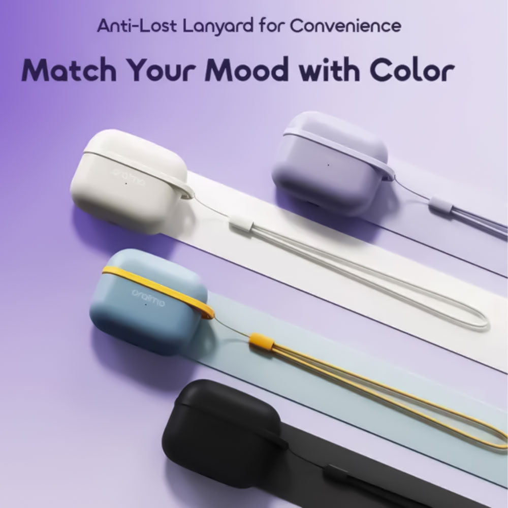 ايربادز اورايمو SpaceBuds Lite OTW-324 True - اسود
