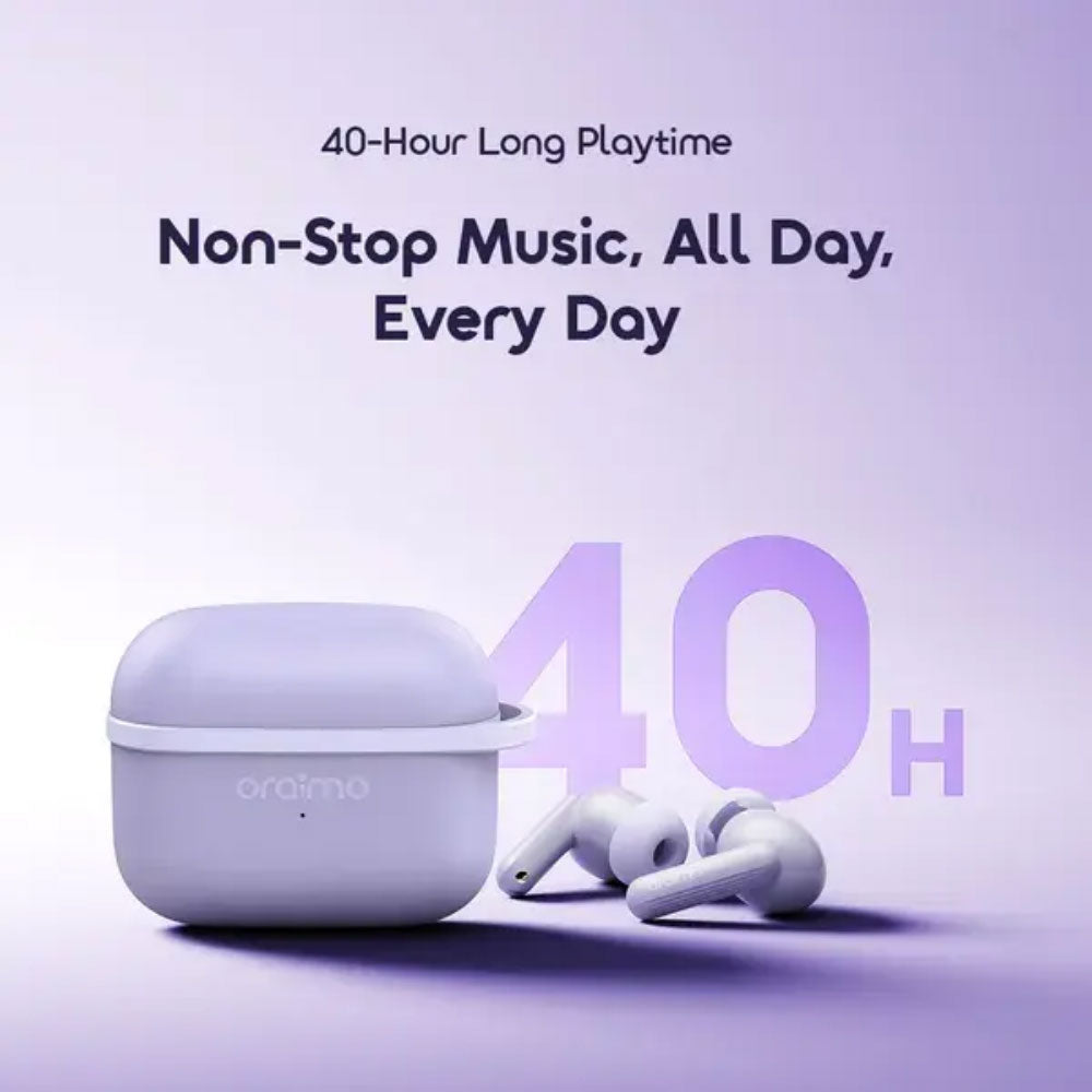 ايربادز اورايمو SpaceBuds Lite OTW-324 True - اسود
