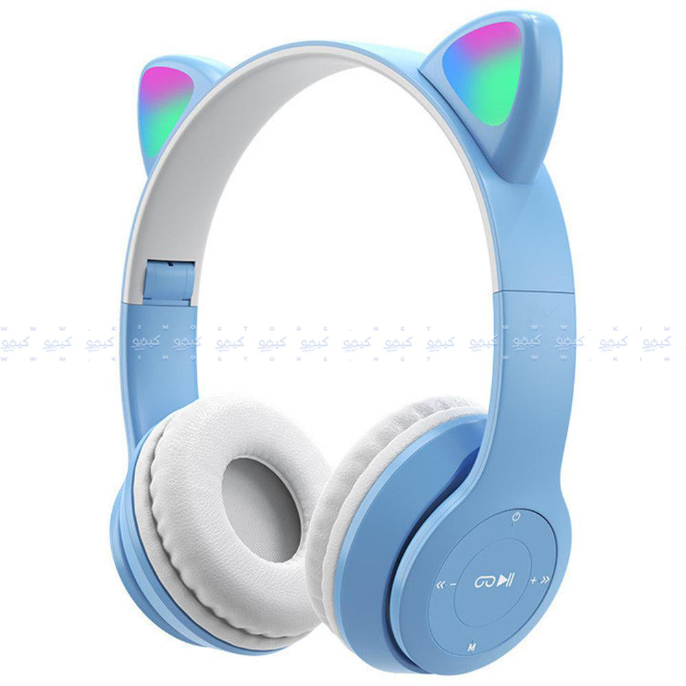 P47M Cat Ears Bluetooth Stereo Headphone