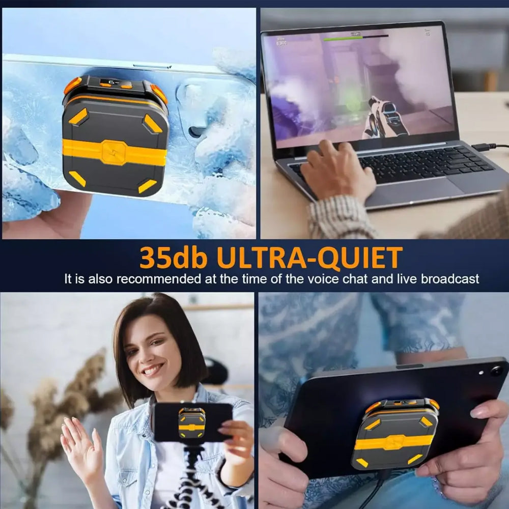 مروحة تبريد بمشبك خلفي للموبايل مغناطيسي P70