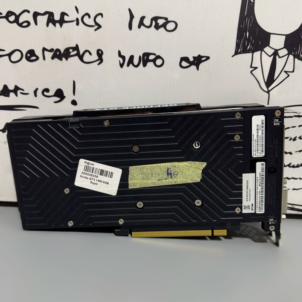 Palit GeForce GTX 1660 Super GP 6GB GDDR6 Graphics Card (Original Used)