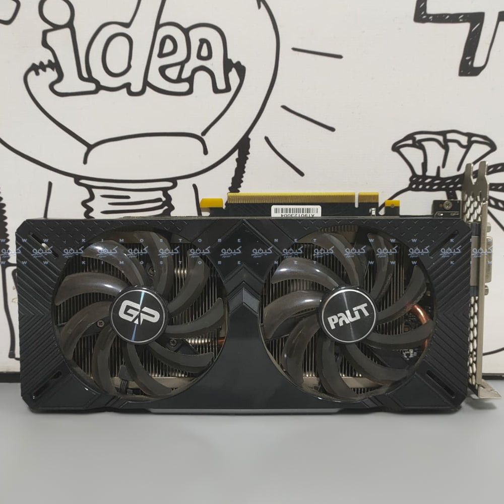 Palit GeForce GTX 1660 Ti GamingPro Dual OC 6GB GDDR6 Graphics Card (Original Used)