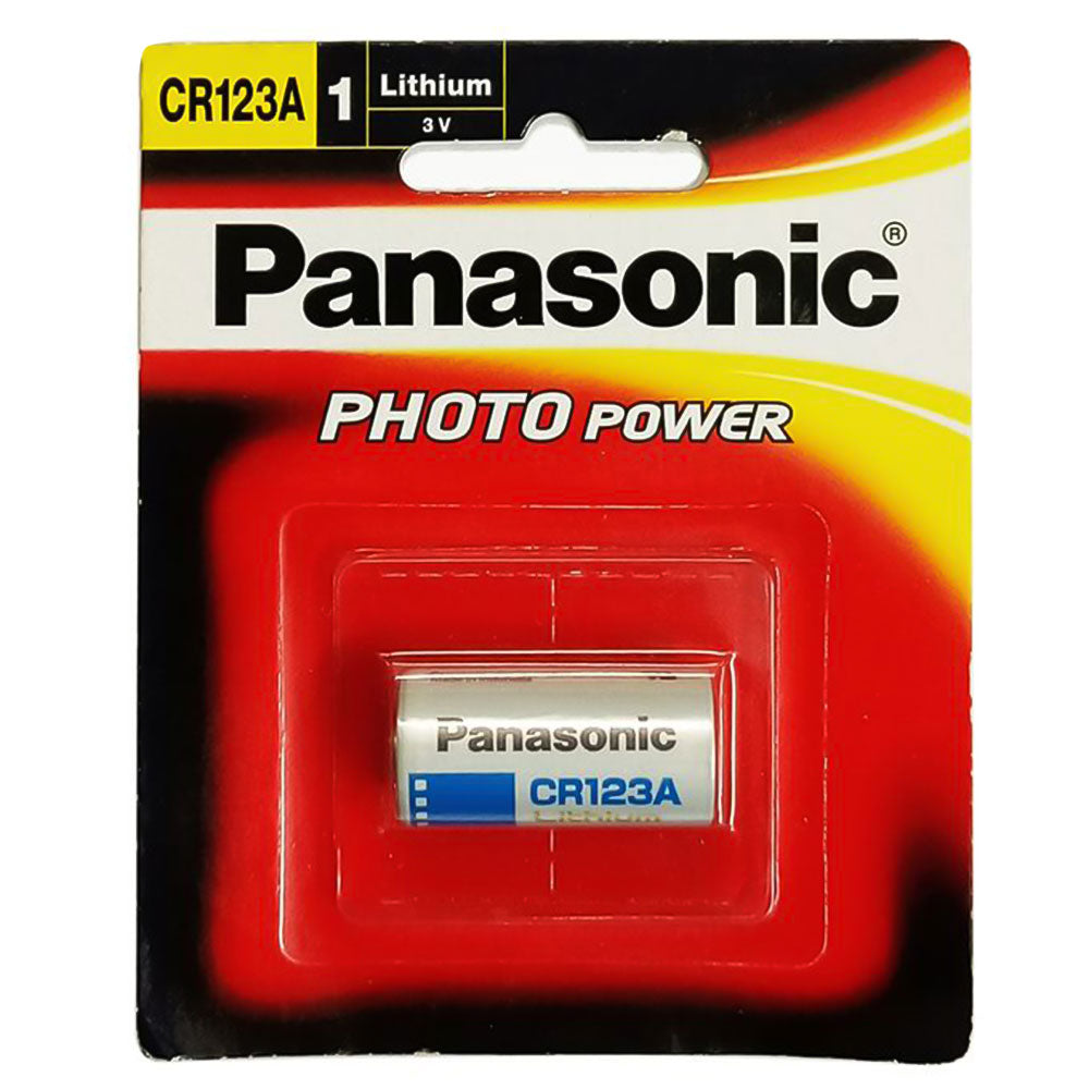 Panasonic CR123A Lithium Battery 3V