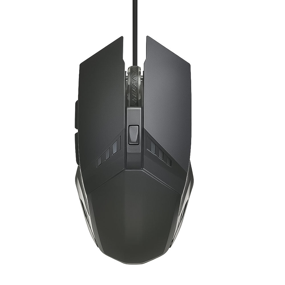 Pangyingo M-41 Wired Rainbow Gaming Mouse 1600Dpi - Black