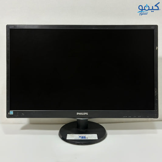شاشة فيليبس 223V مسطحة 22 بوصة IPS LED HD HDMI (استعمال خارج)