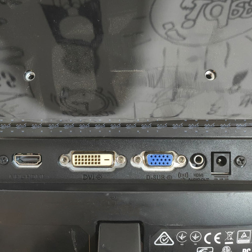 شاشة فيليبس 227E مسطحة 22 بوصة LED FHD HDMI بدون إطار (استعمال خارج)