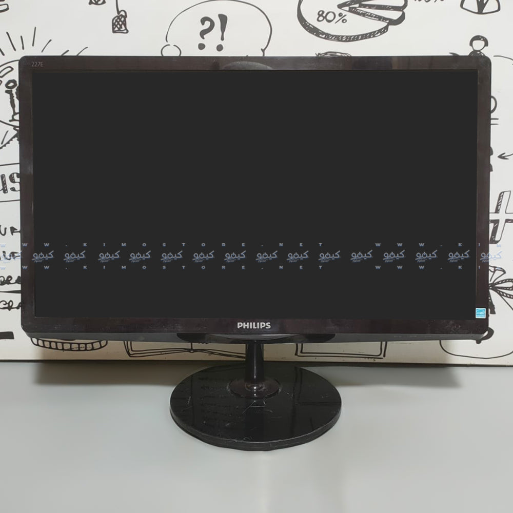 شاشة فيليبس 227E مسطحة 22 بوصة LED FHD HDMI (استعمال خارج)