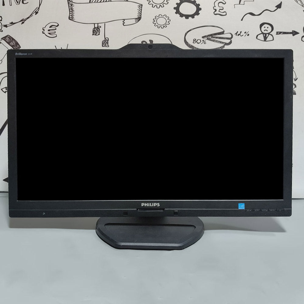 Philips 241P 24 Inch LED FHD HDMI + Cam Monitor (Original Used)