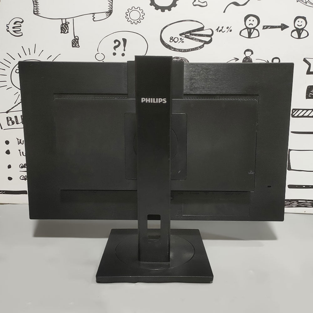 Philips 242B 24 Inch IPS LED FHD HDMI + Cam Frameless Monitor (Original Used)