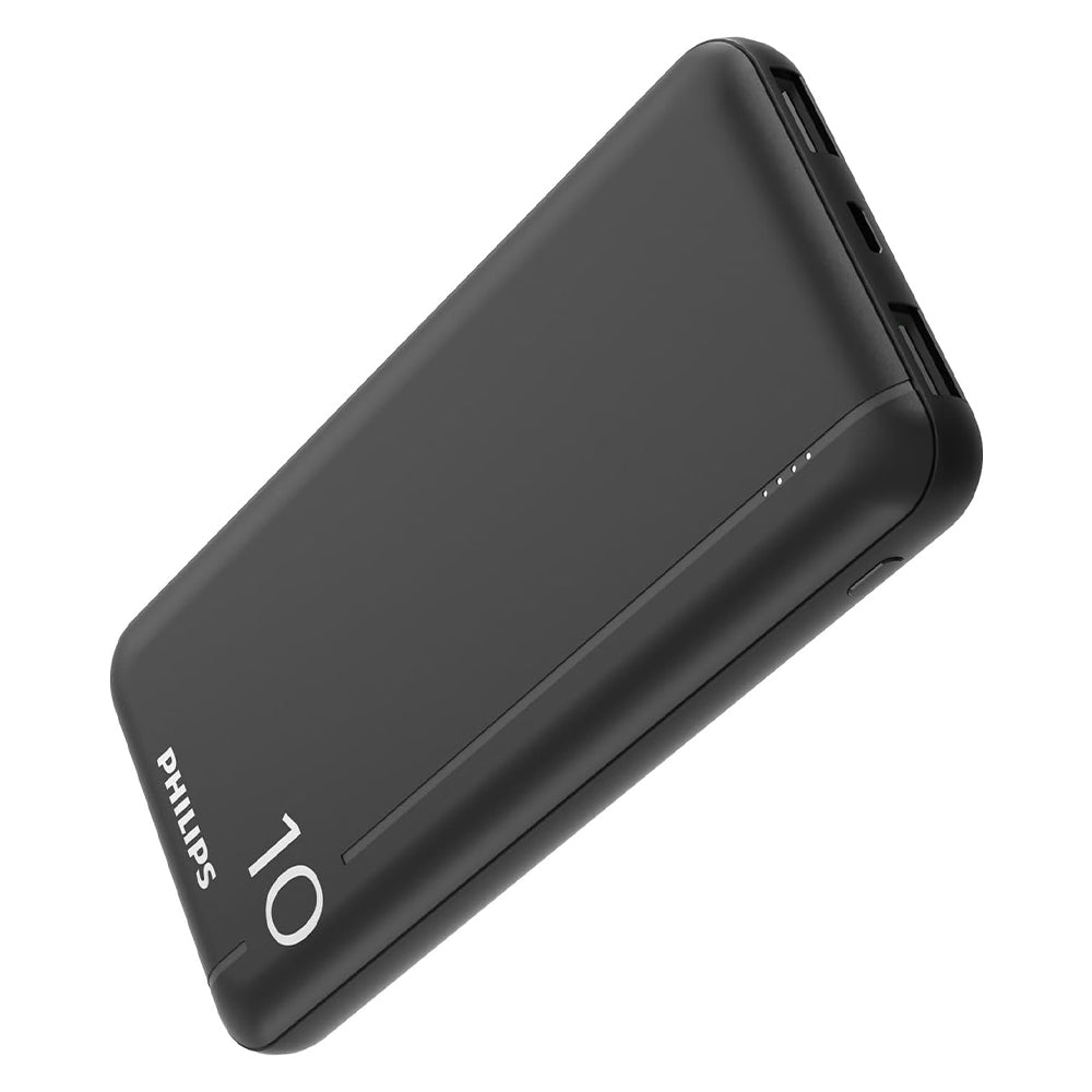 Philips DLP1812PB/00 Power Bank 2x USB + Type-C + Micro 20W Fast Charging 10000mAh - Black