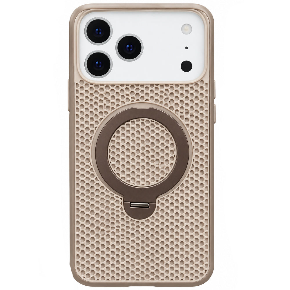 Phone Mesh Design Cover With Stand