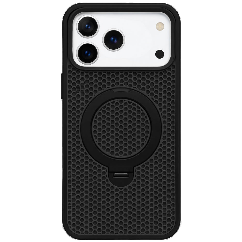 Phone Mesh Design Cover With Stand