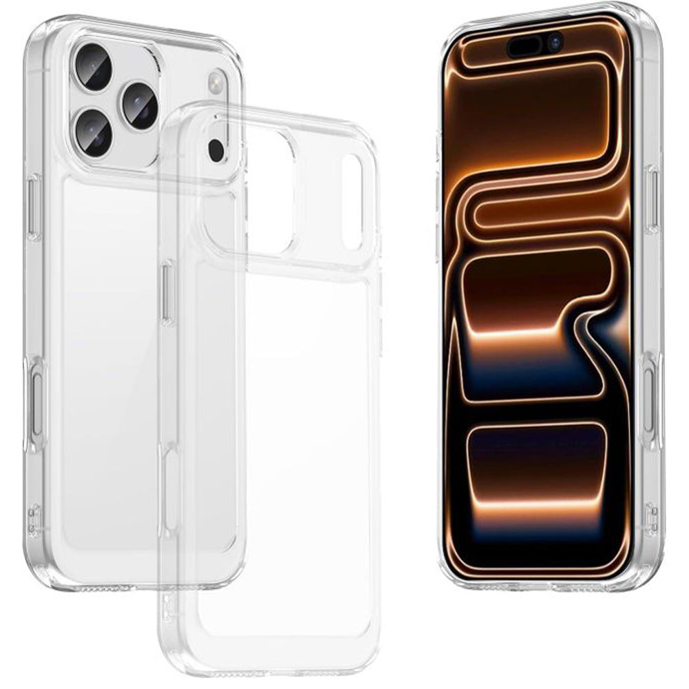 كفر موبايل سيليكون شفاف ايفون 17 برو ماكس