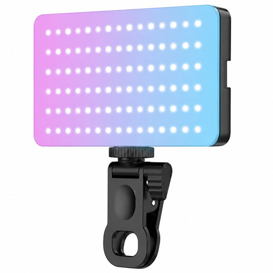 Plokama U160 PRO RGB Phone Clip LED Selfie Ring Light