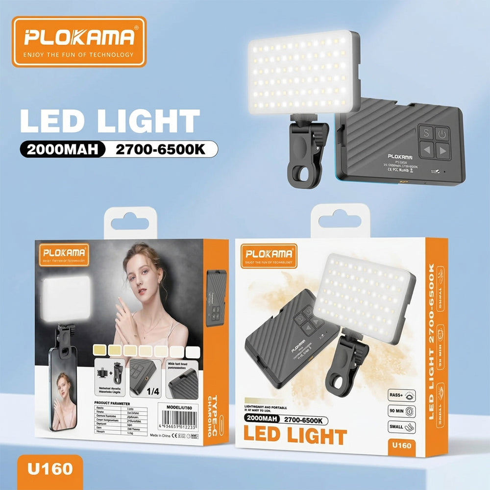 Plokama U160 Phone Clip LED 