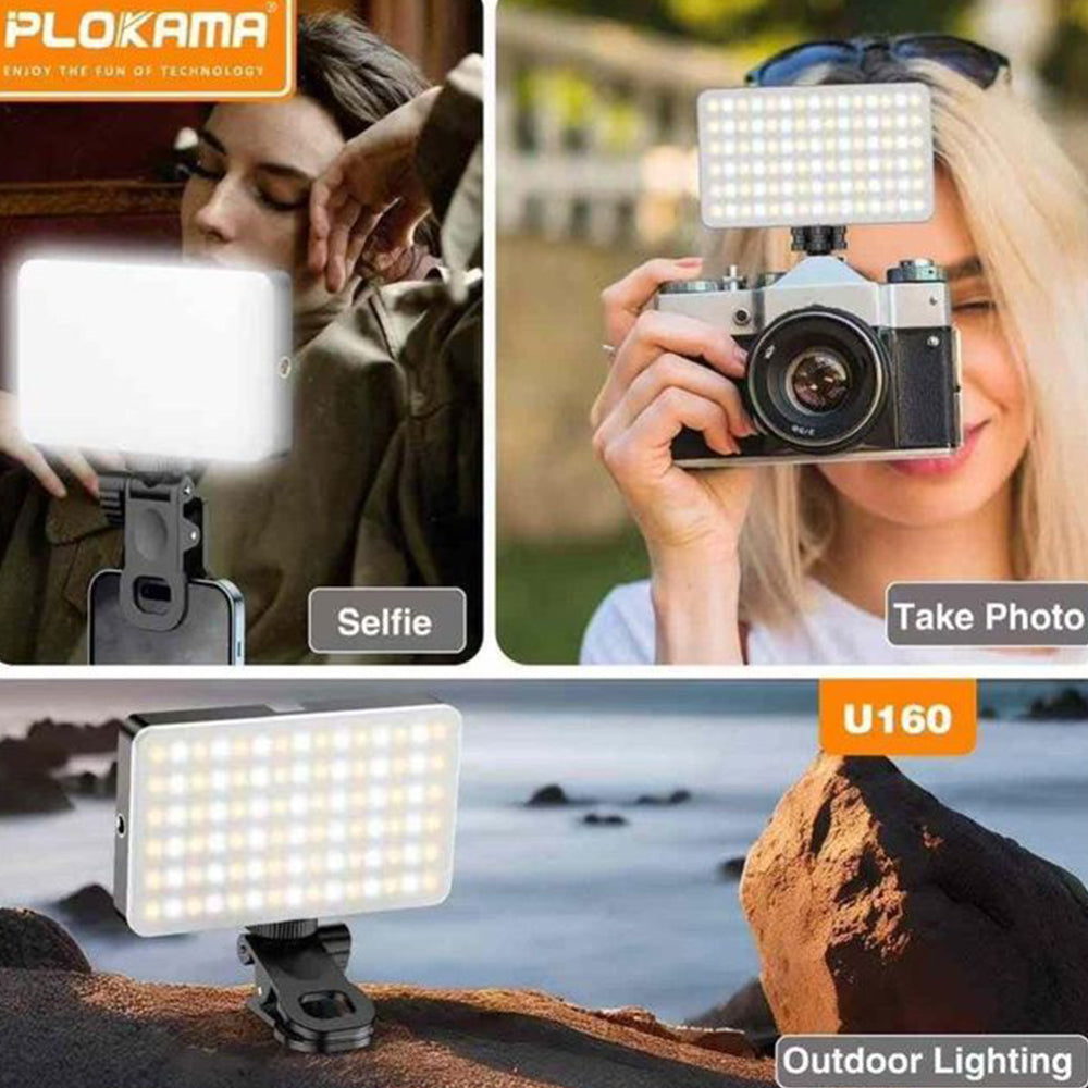 Plokama U160 Phone Clip LED Selfie Light