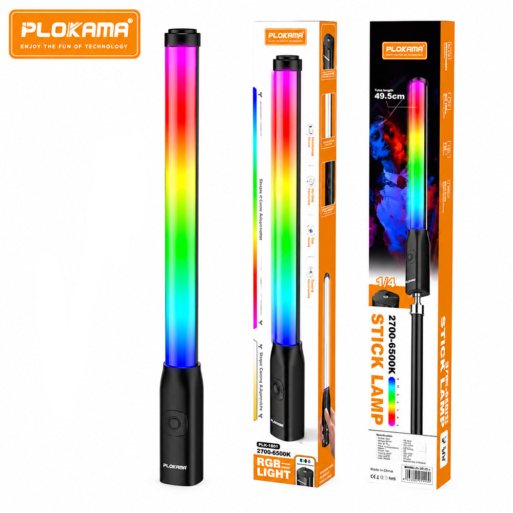 Plokama VL-06 Pro RGB LED Light Wand 