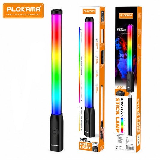 Plokama VL-06 Pro RGB LED Light Wand Stick