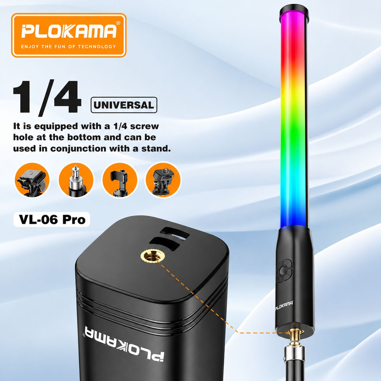 Plokama VL-06 Pro RGB LED