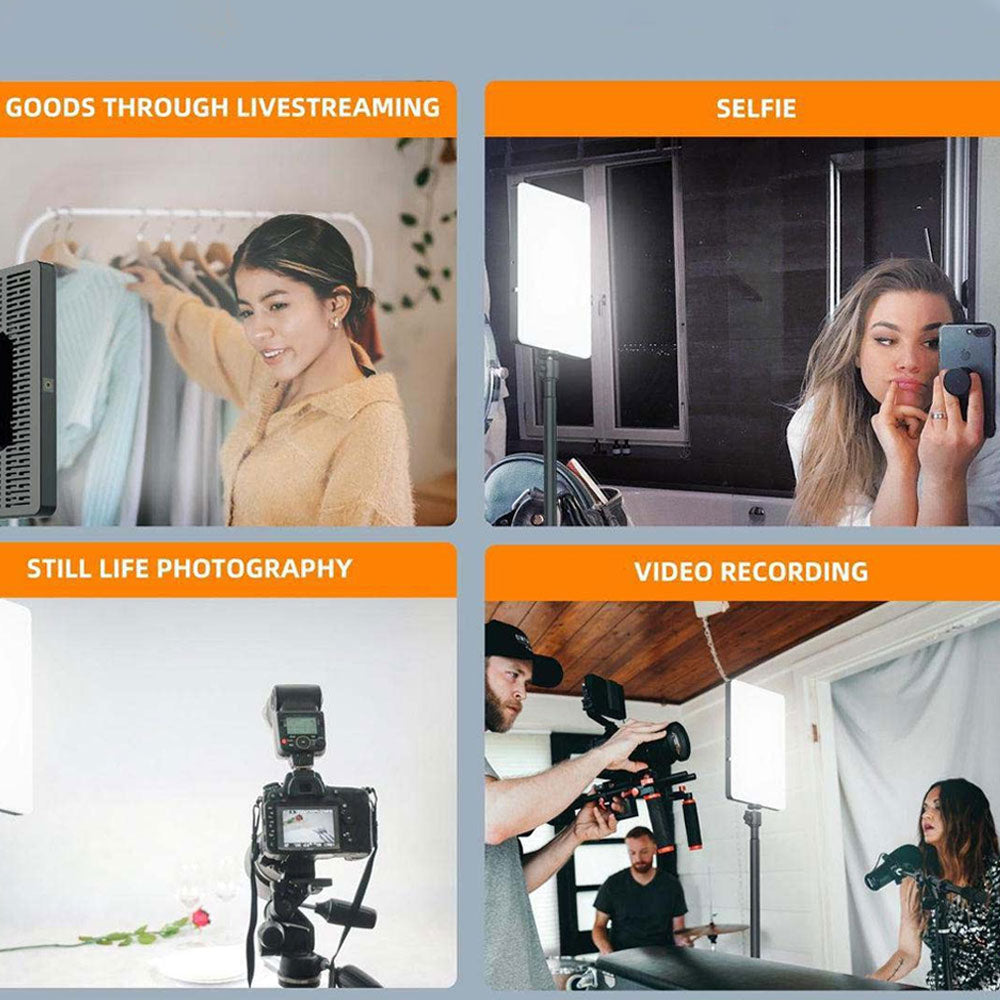 إضاءة التصوير الفوتوغرافي الاحترافية LED 