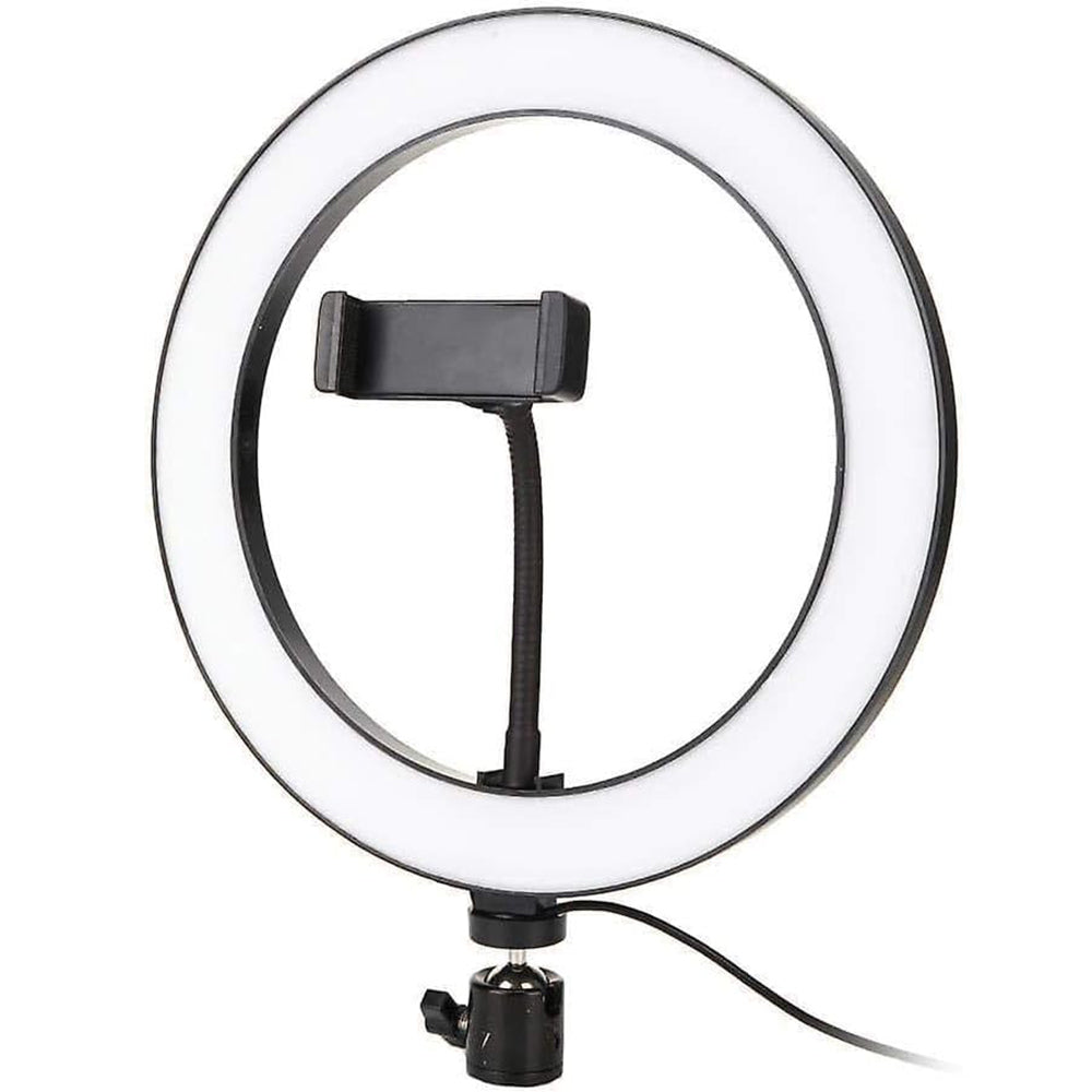 Plokma M33 LED Selfie Ring Light With Phone Holder