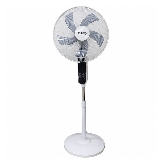 Pluto Stand Fan With Remote AOIE-FS65R 18 Inch - White