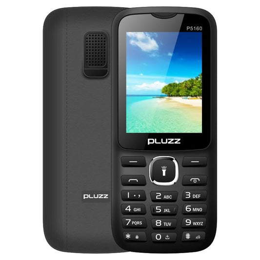 موبايل بلز P5160C ثنائي الشريحة (32 ميجابايت / 32 ميجابايت رام/ 1.77 بوصة/ تقنية 2G) - أسود