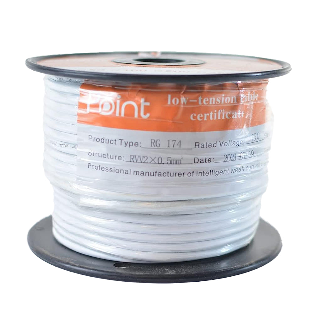 Point Coaxial Cable RG174 300m