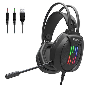 Point PT-07 Gaming Headset - Black