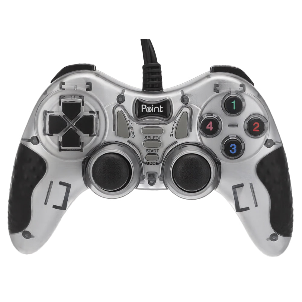 Point PT-550s Single Wired Gamepad - Silver
