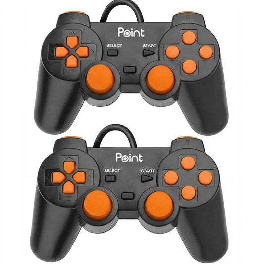 Point PT-707 Double Wired Gamepad With Analog