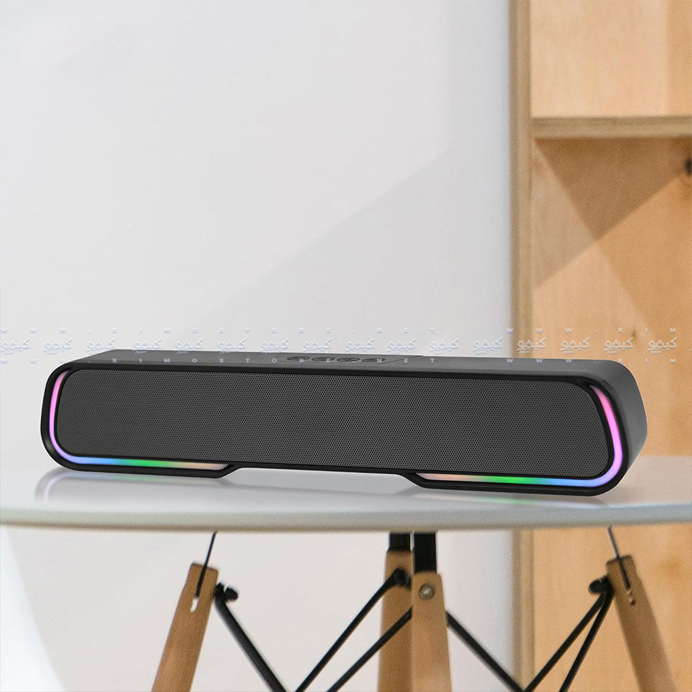 سبيكر بوينت PT-913 1.0 RGB - أسود