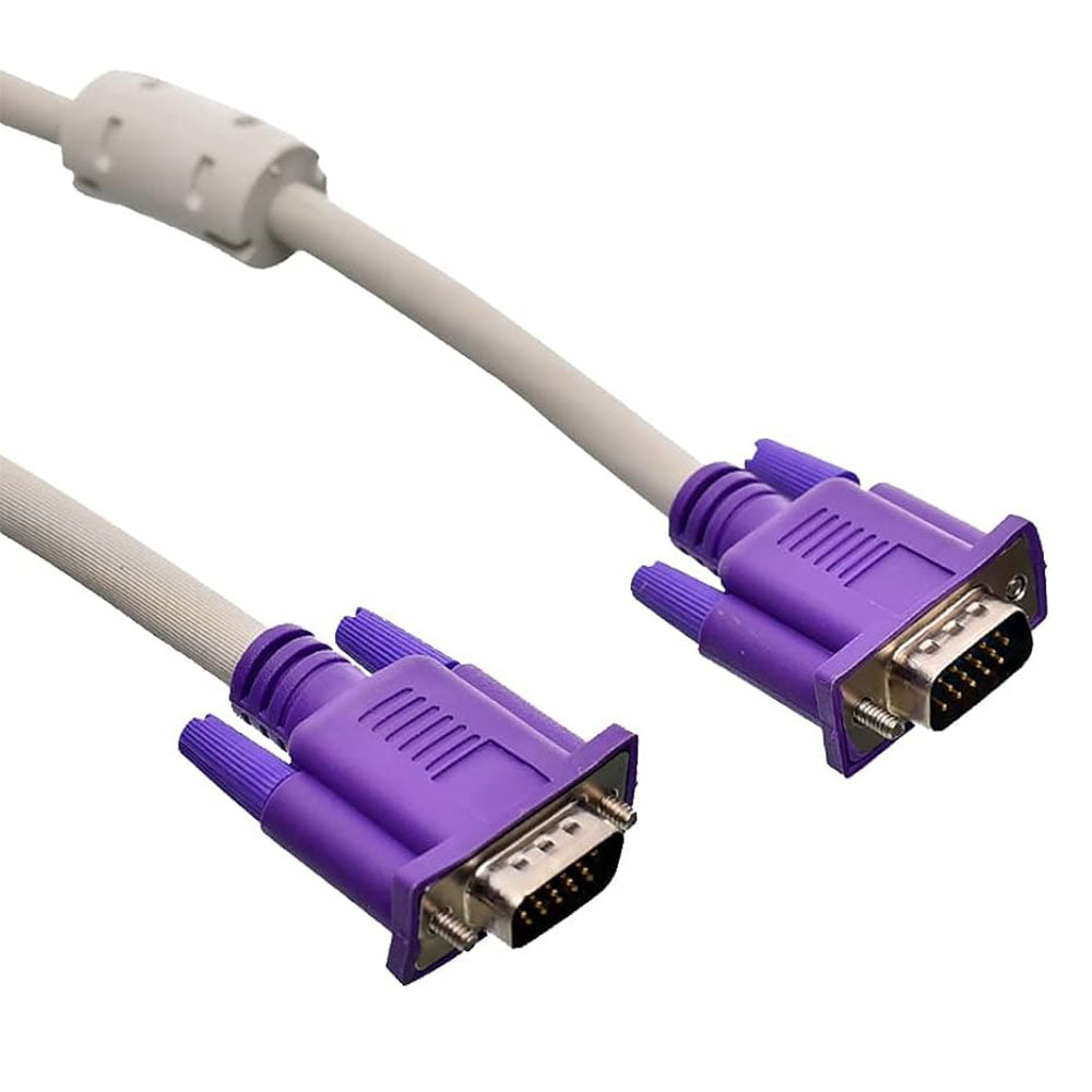 Point VGA Monitor Cable 15m - Gray