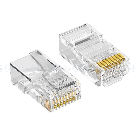 ار جي 45 بلاستيك بوينت 500 قطعه Cat6e UTP 