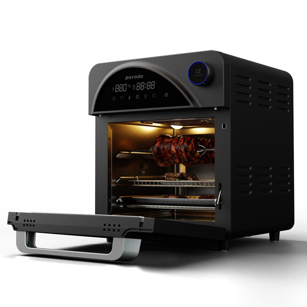 Porodo Lifestyle Dual Mode Touch Control Air Fryer & Oven 14.5L 1700W