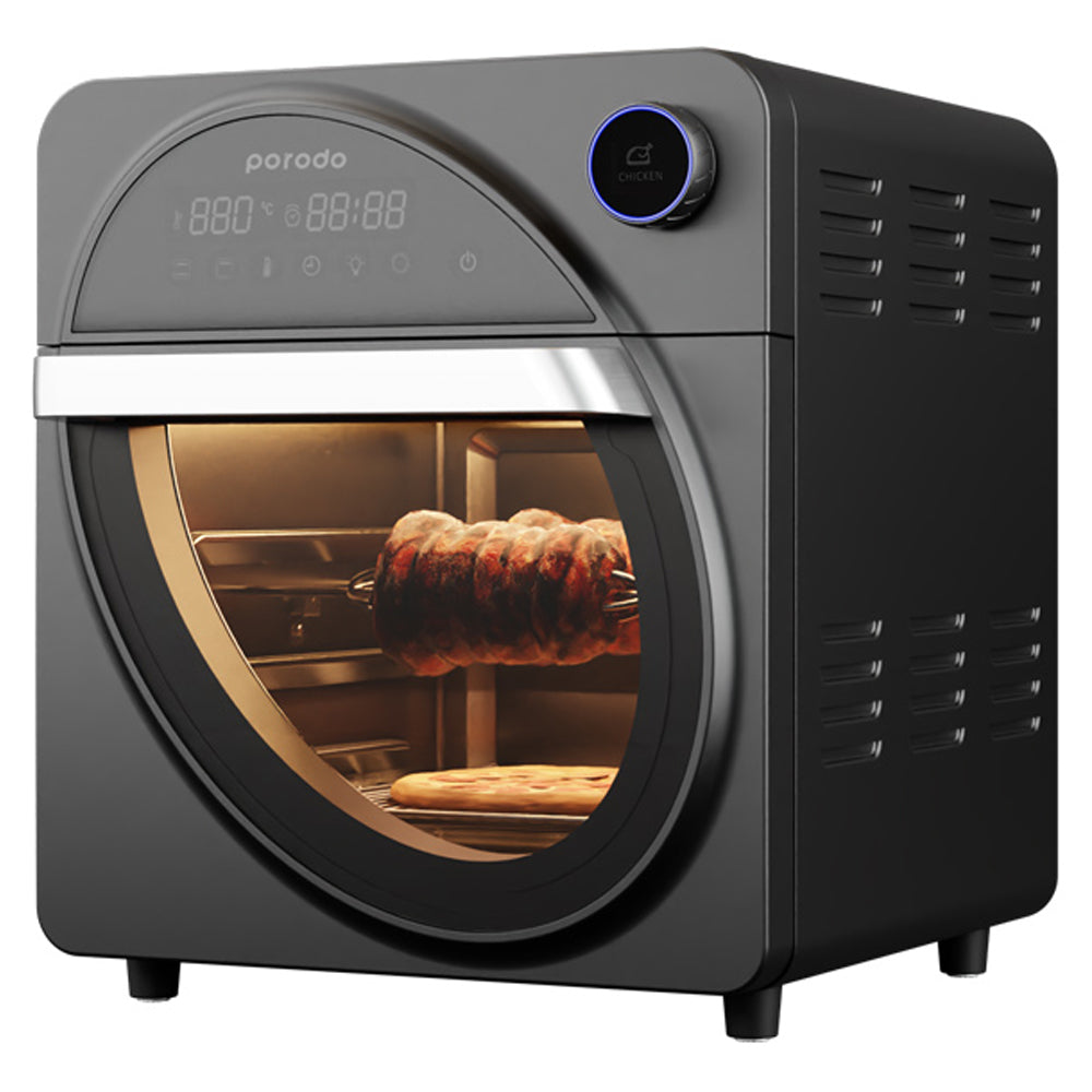 Porodo Lifestyle Dual Mode Touch Control Air Fryer & Oven 14.5L 1700W